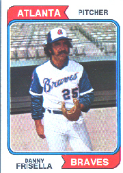 1974 Topps Baseball Cards      071      Dan Frisella